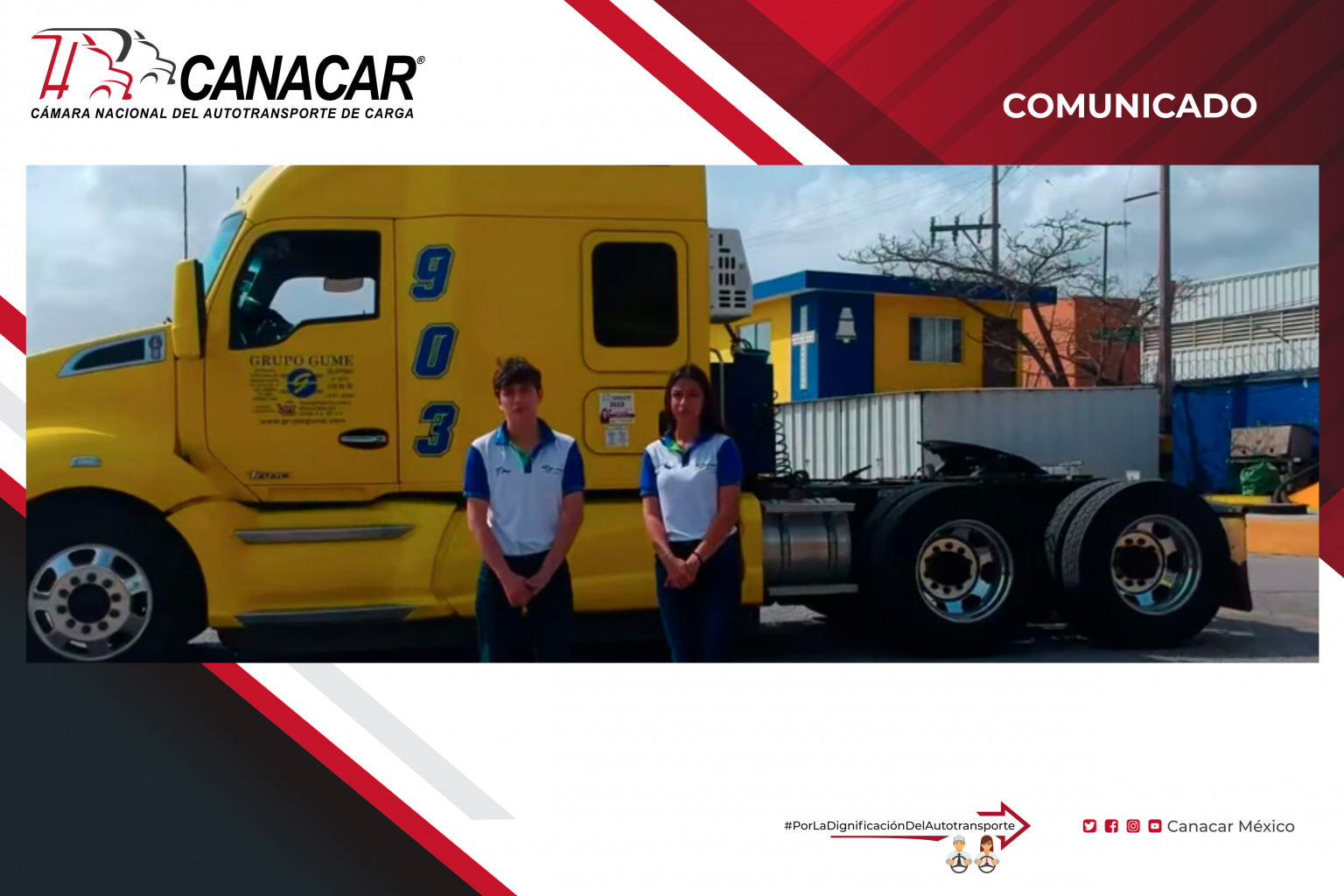 Causa sensación nueva carrera de Autotransporte en Tampico CANACAR