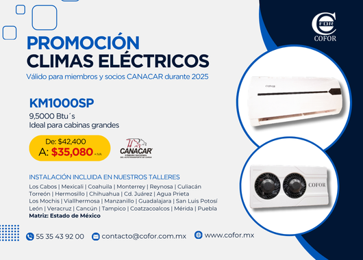 COFOR Promociones CANACAR 2